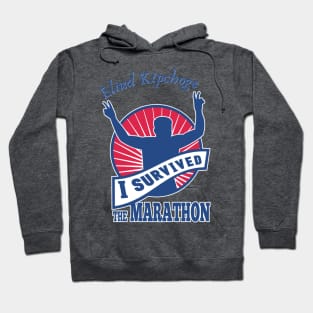 Eliud Kipchoge,I survived The Marathon Hoodie